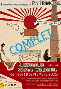 Visite de la briqueterie Sainte-Marcelle à St-Jean-Pla-de-Corts