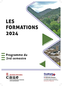 Le nouveau catalogue des formations du CAUE est arrivé ! 