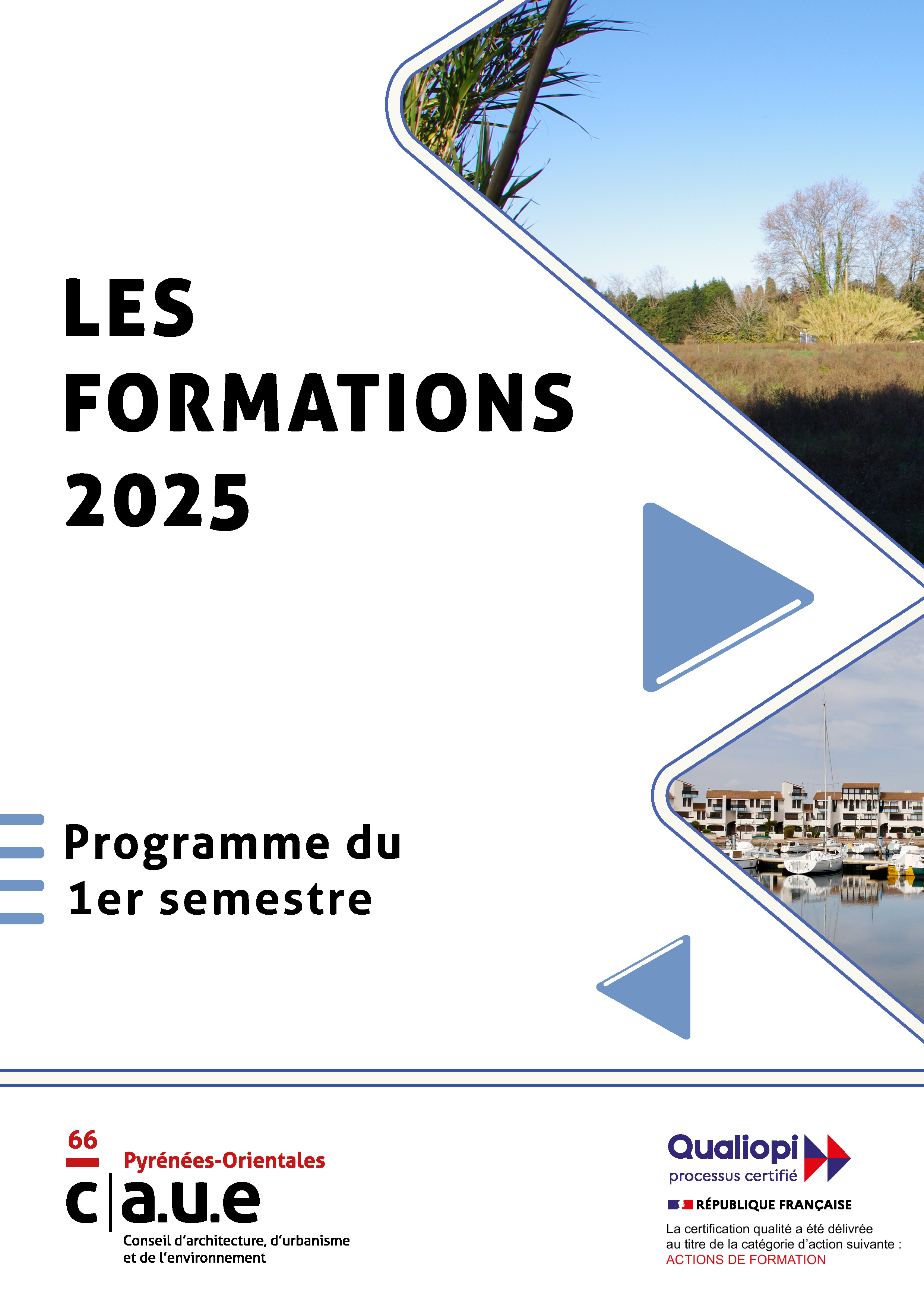 Le catalogue des formations 2025 du CAUE  