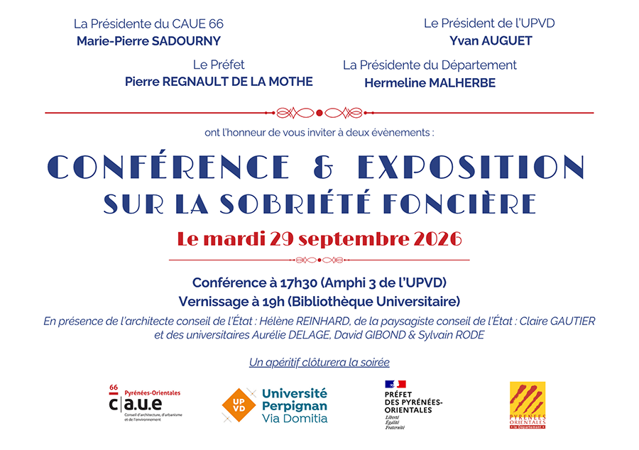 Sobriete fonciere Invitation recto