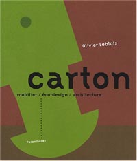 Carton - mobilier / éco-design / architecture