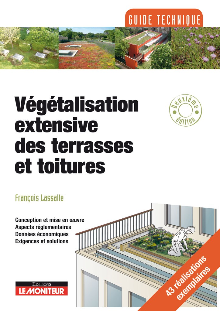 Vegetalisation extensive terrasses toitures